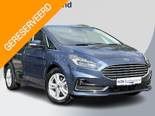Ford S-MAX 2.5 FHEV Titanium 190pk | 7 Persoons | Winterpack | Adaptieve Cruise | Full LED | Elek. Achterklep | Achteruitrijcamera | SONY SYNC 3 Navigatie