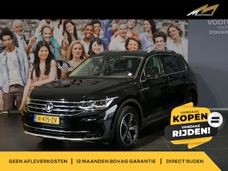 Volkswagen Tiguan 1.5 TSI Elegance - Dodehoek - Draadloze telefoonlader - Navi - Stoel en Stuurverw