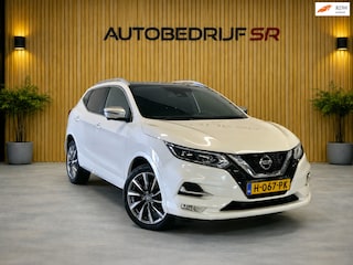 Nissan Qashqai 1.3 DIG-T Tekna + | 360 Camera! | Bose! | Memory | Automaat | Panoramadak! | Stoelverwarming | Apk 2028! |