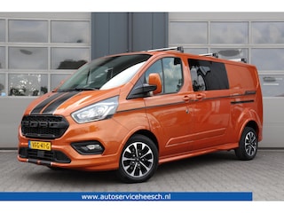 Ford Transit Custom 320 2.0 TDCI L2H1 SPORT l DUBBEL CABINE l AIRCO l NAVI l CAMERA l CRUISE CONTROL