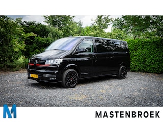 Volkswagen Transporter 2.0TDI L2H1 DC R-Line | Black Edition | Carplay | Speciaal leer | Uniek!!