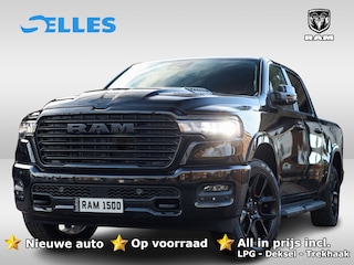 Dodge Ram 1500 2025 3.0L HURRICANE LARAMIE Night | BPM VRIJ | NIEUW | LPG | Deksel | Panoramadak