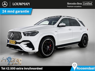 Mercedes-Benz GLE Mercedes-AMG 53 Hybrid 4MATIC+ | Premium | Trekhaak | Distronic | 22 Inch AMG Velgen | AC en DC Laden | Panorama Schuif-Kanteldak. Inclusief 24 maanden MB Certified garantie voor Europa.