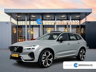 Volvo XC60 T8 Recharge Ultra Dark Executive | 22" | Getint & Gelamineerd Glas | Alarmklasse 3 | Black Edition Interieur | Luchtvering | Bowers & Wilkins | Geventileerd Nappa | Massagestoelen | Head-Up | 360 Camera | Elektr. verst. Stoelen | Full LED