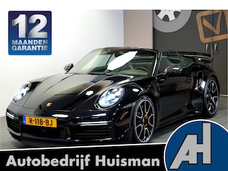 Porsche 911 Cabrio 3.8 Turbo S 478kW/650pk PDK8 SPORT DESIGN + AERO-PAKKET + BURMESTER + NACHTZICHT + ADAPT.CRUISE + 360 CAMERA + LIFT + KEYLESS ENTRY&DRIVE + SPORT CHRONO + PDLS PLUS + PASM SPORT -10MM + TARGET BLU EYE + PPF FRONT + 20/21 INCH EXCL.DESIGN!
