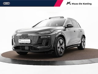 Audi Q6 e-tron edition 83 kWh 252pk · SOH 96,3% · Panoramadak · 360 Camera · Inklap. Trekhaak ·  Luchtvering · Stuur- & Stoelverwarming · Apple/Android Car Play · Garantie t/m 13-07-2030 of 100.000km