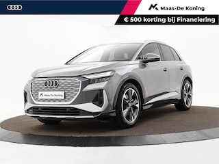 Audi Q4 45 Quattro S Edition 77 kWh 265pk · SOH 90,8% · Camera · Head-Up Display · Warmtepomp · ACC · Elek. Achterklep · Apple/Android Car Play ·