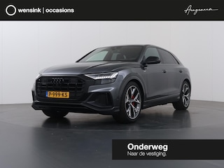 Audi Q8 60 TFSI e quattro Pro Line S Competition | S-Sportstoelen | Trekhaak | Stoelverwarming/Ventilatie/Massage |  B&O Audio | Ambienteverlichtingspakket | MATRIX LED | Optiek-Pakket-Zwart | 360 Camera |