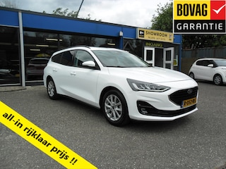Ford Focus Wagon ECOBOOST CONNECTED PLUS NIEUW MODEL NAV AIRCO LMV PDC PRIVACYGLAS XENON RIJKLAARPRIJS