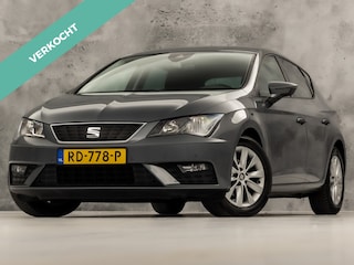 Seat Leon 1.0 TSI Sport (APPLE CARPLAY, GROOT NAVI, CLIMATE, PARKEERSENSOREN, KEYLESS, SPORTSTOELEN, GETINT GLAS, CRUISE, NIEUWSTAAT)