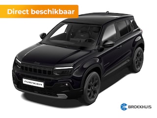 Jeep Avenger 1.2 e-Hybrid Black Edition | Apple Carplay/Android Auto|telefoonintegratie premium | Elektrisch glazen panorama-dak | Fix&Go bandenreparatieset
