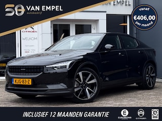 Polestar 2 Standard Range Single Motor 63kWh | 97% SOH | Camera | Memory | Stoelverwarming | Elek. Achterklep