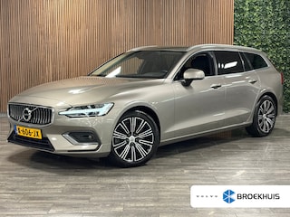 Volvo V60 B5 Aut. Inscription | Trekhaak | Harman Kardon | Adaptieve Cruise Control | Stoel en Stuurwielverwarming | Parkeercamera | Full LED Meesturende koplampen | Pilot Assist | BLIS Dode Hoek Detectie | Voorstoelen elektrisch geheugen | Lederen bekleding | Zitting verlenging voorstoelen | 18 Inch | Keyless Drive | Parkeersensoren voor+achter | Privacy Glass | Elektrisch bedienbare achterklep | Draadloos telefoon opladen | Climate Control L+R | Breedstralers in voorbumper | Alarm Klasse III | DAB Radio | Apple Carplay/Android auto | Volvo On Call met mobiele App functie | Pebble Grey Metallic |