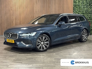 Volvo V60 T6 AWD Recharge Inscription | Trekhaak | Stoelventilatie | Harman Kardon | Stoelmassage | Head-Up Display | Adatpieve Cruise Control | Standkachel met Volvo On Call App | Stoelverwarming voor+achter | Stuurwielverwarming | Full LED Meesturende koplampen | Pilot Assist | BLIS Dode Hoek Detectie | Parkeercamera | Gelamineerde/geluidwerende zijruiten | Elektrische voorstoelen geheugen | Nappa lederen bekleding | Zitting verlenging voorstoelen | Lederen dashboard | 4-Spaaks sportstuurwiel | 18 Inch | Keyless Drive | Parkeersensoren voor+achter | Elektrisch bedienbare achterklep | Climate Control L+R | DAB Radio | Apple Carplay/Android Auto | Volvo On Call met mobiele App functie | Denim Blue Metallic |