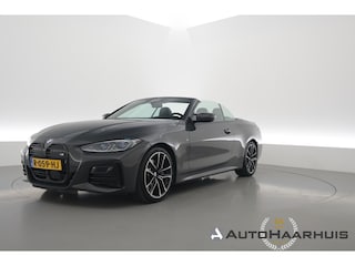 BMW 4-serie Cabrio M440i xDrive 374pk | HUD | Laser | Stoel/Stuur/nekverw. | Elek. Trekhaak | 360cam | Leder | Adapt. Cruise