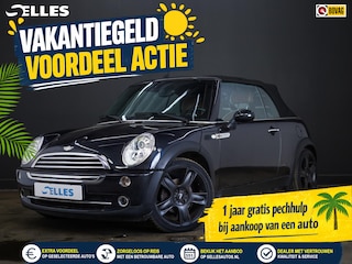 Mini Cooper Cabrio 1.6 | NIEUWE APK | Side walk | Cabrio | Lederen bekleding |