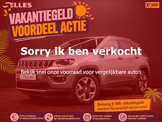Jeep Compass 1.4 MultiAir Limited 4x4 | Trekhaak | Airco | Climate control | Stoelverwarming | Stuurwiel verwarmd | Cruise control | Dode hoek detectie | Lederen interieur | 4X4 |