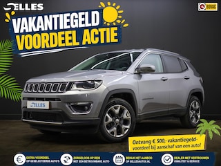 Jeep Compass 1.4 MultiAir Limited 4x4 | Trekhaak | Airco | Climate control | Stoelverwarming | Stuurwiel verwarmd | Cruise control | Dode hoek detectie | Lederen interieur | 4X4 |