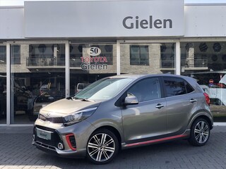 Kia Picanto 1.2 CVVT 5-zits GT-Line | Leer, Apple CarPlay/Android Auto, Navigatie, Lichtmetalen velgen, Climate control, Parkeercamera