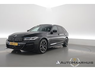 BMW 5-serie Touring 530e xDrive M Sport | Pano | HUD | Laser | Memory | Camera | Harman Kardon | Elek. Trekhaak | Leder | 19''