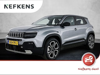 Jeep Avenger Summit 156pk 54 kWh Automaat | Elektrische Klep | Adaptieve Cruise Control | Climate Control | 3 Fase | full-LED | 18"LMV | Dodehoekdetectie | Apple Carplay/Android Auto |