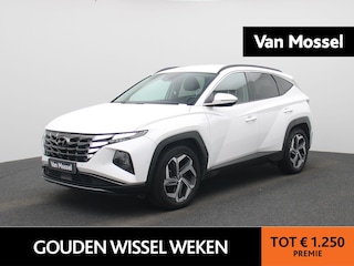 Hyundai Tucson 1.6 T-GDI PHEV Premium 4WD | LMV | Automaat | Navigatie | Leder | Stoel/Stuur verwarming | Stoel koeling | Virtual cockpit | Cruise control | Apple carplay | Climate control | Camera | Parkeer sensoren | DAB