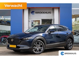 Mazda CX-30 2.0 180pk SkyActiv-X M Hybrid Comfort VERWACHT | Trekhaak | Camera | Climate controle | Adaptive cruise controle | Dodehoek detectie | Elektrische achterklep | Keyless entry | Sensoren voor en achter | Stoelverwarming