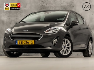 Ford Fiesta 1.0 EcoBoost Titanium (APPLE CARPLAY, GROOT NAVI, STUUR/STOELVERWARMING, BANG&OLUFSEN, CAMERA, KEYLESS, ADAPTIVE CRUISE, NIEUWE APK, NIEUWSTAAT)