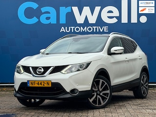 Nissan Qashqai 1.2 Tekna |Navi|Camera|Pano|Climate|Leder|STLvw|Cruise|PDCv+a|Apk tot 28-03-2027|