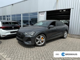 Audi E-tron 55 quattro S edition 95 kWh 408 PK | Panoramadak | Head-up | B&O | Matrix LED | Luchtvering