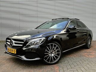 Mercedes-Benz C-klasse 350 e Led Head-Up Camera Cruise Panodak 15 NL Auto Vol Vol Opties Eerste Eigenaar Memory Stoelen Sfeerverlichting Burmester Muziek Leer Vol Vol