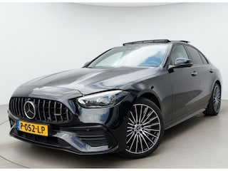 Mercedes-Benz C-klasse 200|Launch|Edition|AMG Line|Vol Opties|2022|Eerste Eigenaar|NL Auto|Pano|Head Up|Achterasbesturing|Sfeerverlichting