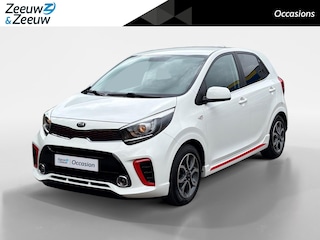 Kia Picanto 1.0 MPi GT-Line Edition Apple Carplay/Android Auto , navi , cruise , lm velgen , tel , camera , usb , sport stoelen , super mooie uitvoering . auto is voorzien van een nieuwe koppeling