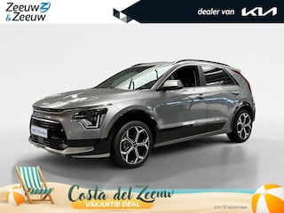 Kia Niro 1.6 GDi PHEV DynamicPlusLine Edition | Orginele Kilometerstand! | Apple Carplay / Android Auto | Navigatiesysteem | Elektrisch Verstelbare Bestuurdersstoel | Stoel + Stuurverwarming | Licht + Regensensor | Parkeersensoren Voor + Achter | Camera Achter | 18"Lichtmetalen velgen | Climate Control