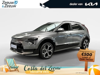 Kia Niro 1.6 GDi PHEV DynamicPlusLine Edition | Orginele Kilometerstand! | Apple Carplay / Android Auto | Navigatiesysteem | Elektrisch Verstelbare Bestuurdersstoel | Stoel + Stuurverwarming | Licht + Regensensor | Parkeersensoren Voor + Achter | Camera Achter | 18"Lichtmetalen velgen | Climate Control