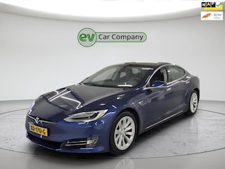 Tesla Model S 75D Base | SOH 93% | €7500,- FSD Full Self Driving | Panoramadak | Luchtvering | Leder | Incl. BTW | 2018 | Blauw