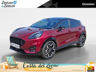 Ford Puma 1.0 EcoBoost Hybrid Vivid Ruby Edition | Dealeronderhouden | Stoel- stuur en voorruitverwarming | Adaptieve cruise control | BLISS | Grote achterspoiler