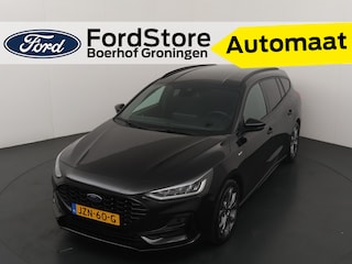 Ford Focus Wagon Ecoboost Hybrid 155 pk ST-line | Winter Pack | LED | Camera | Adapt. Cruise | Apple Carplay draadloos