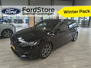 Ford Focus Wagon Ecoboost Hybrid 155 pk ST-line | Winter Pack | LED | Camera | Adapt. Cruise | Apple Carplay draadloos