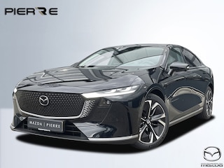Mazda 6e Takumi Business Edition 68.8 kWh NAVI | APPLE CARPLAY / ANDROID| BEIGE LEDER INTERIEUR | PANORAMADAK |360 GR CAMERA | PARKEERSENSOREN V+A 19 INCH LMV | TREKGEWICHT 1500 KG