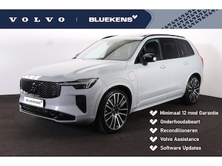 Volvo XC90 T8 Recharge AWD Ultra Black Ed. Exec. - Luchtvering - Panorama/schuifdak - IntelliSafe Assist & Surround - 360º Camera - Bowers & Wilkins audio - Verwarmde voorstoelen, stuur & achterbank - Parkeersensoren voor & achter - Elektr. bedienb. voorstoelen met geheugen - Geventileerde voorstoelen - Head up display - Draadloze tel. lader - Extra getint glas - Inklapbare trekhaak - 22' LMV