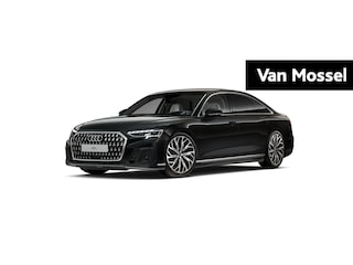 Audi A8 60 TFSI e quattro Lang | Adaptive cruise control | Luchtvering| Glazen Panoramadak | Climate control | Bang & Olufsen Advanced 3D | Nachtzichtassistent | Dodehoekdetectie | Alarm Klasse III | Stoelverwarming voor en achter | Stoelventilatie / massage voor en achter | Elektrische voorstoelen met geheugen | Vierwielbesturing