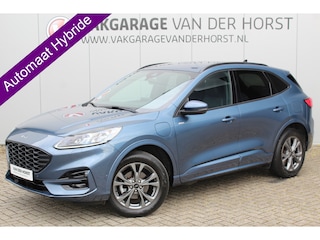 Ford Kuga 2.5-225pk PHEV ST-Line X. Hybride rijden voor een reële prijs ! Camera v+a, LED verl., autm. airco dual, adapt. cruise cntrl, B&O soundsyst., stoel- en voorraamverw., keyless entry & start, elektr. achterklep, navigatie, telefoonvoorb. etc.
