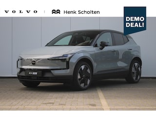 Volvo EX30 P5 Long Range Plus Europa 69 kWh Harman Kardon Premium Audio | Warmtepomp | Adaptive Cruise Control | Pilot Assist | Elektrische Achterklep | 19" | Camera achter | Google Maps | Google Assistant | Preconditioning | Extra getint glas | Blis | Verlichtingspack | Elektrische voorstoelen | Verwarmbaar stuur | Verwarmbare voorstoelen