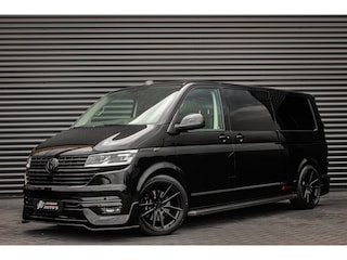Volkswagen Transporter 2.0 TDI L2H1 150PK BULLI DC DUBBEL CABINE / LEIGHTONVANS BODYKIT / FULL OPTIONS / LEDER / FULL BLACK /APPLE