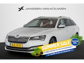 Skoda Superb Combi 1.4 TSI iV Business Edition Plus Leder Stoelventilatie Stoelverwarming Trekhaak LED