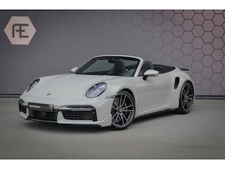 Porsche 911 Cabrio 3.8 Turbo S | SPORT DESIGN AERO KIT | LIFTING | BOSE | GT SPORTSTUUR MET VERWARMING | PDLS+ | LIFTING | 360CAM | PASM | STOELKOELING | INNODRIVE ADAPTIVE CRUISE | ACHTERASBESTURING | STUURVERWARMING |