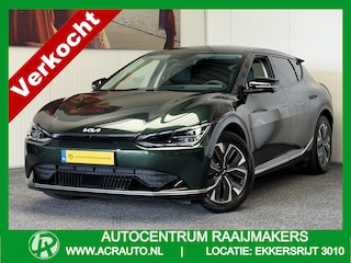 Kia EV6 GT-LINE 77.4 kWh 360 CAMERA NAVIGATIE ADAPTIVE CRUISE CONTROL HEAD-UP DISPLAY APPLE CARPLAY/ANDROID RIJSTROOKSENSOREN DODEHOEKSENSOREN ZEER MOOI !!