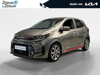 Kia Picanto 1.0 DPi GT-Line | Apple Carplay / Android Auto | Navigatiesysteem | Parkeersensoren + Camera Achter | Lichtsensor | Cruise Control | Climate Control | 15"Lichtmetalen Velgen