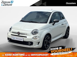 Fiat 500 80PK TwinAir Turbo Sport Automaat | Navi | Apple CarPlay/Android Auto | Climate Control | 16" Lichtmetalen Velgen | Sportstuur | Sportpedalen | Licht & Regen Sensor |